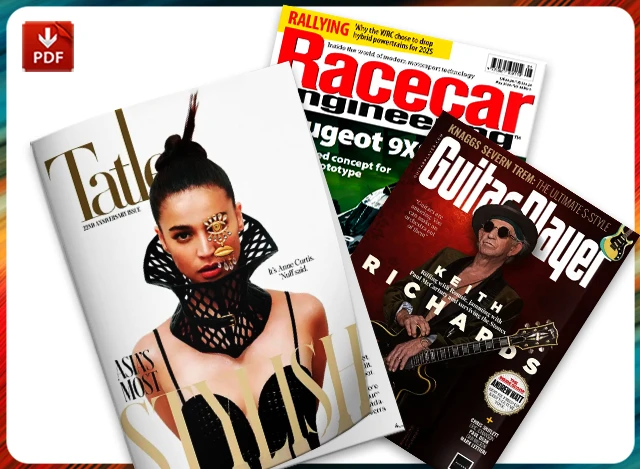 مجله های پی دی اف PDF خارجی