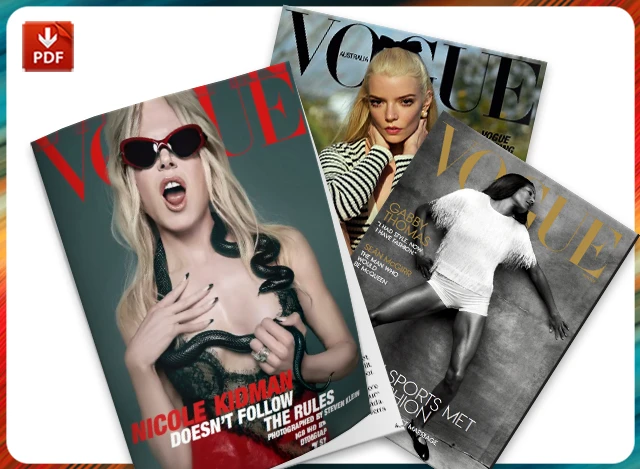 دانلود مجله ووگ vogue