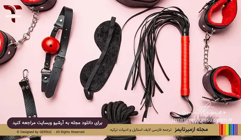 ابزارهای جنسی و سکس دست بند و پا بند سکسی