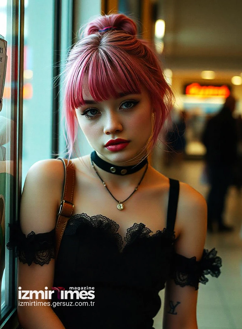 رنگ موی صورتی دخترانه