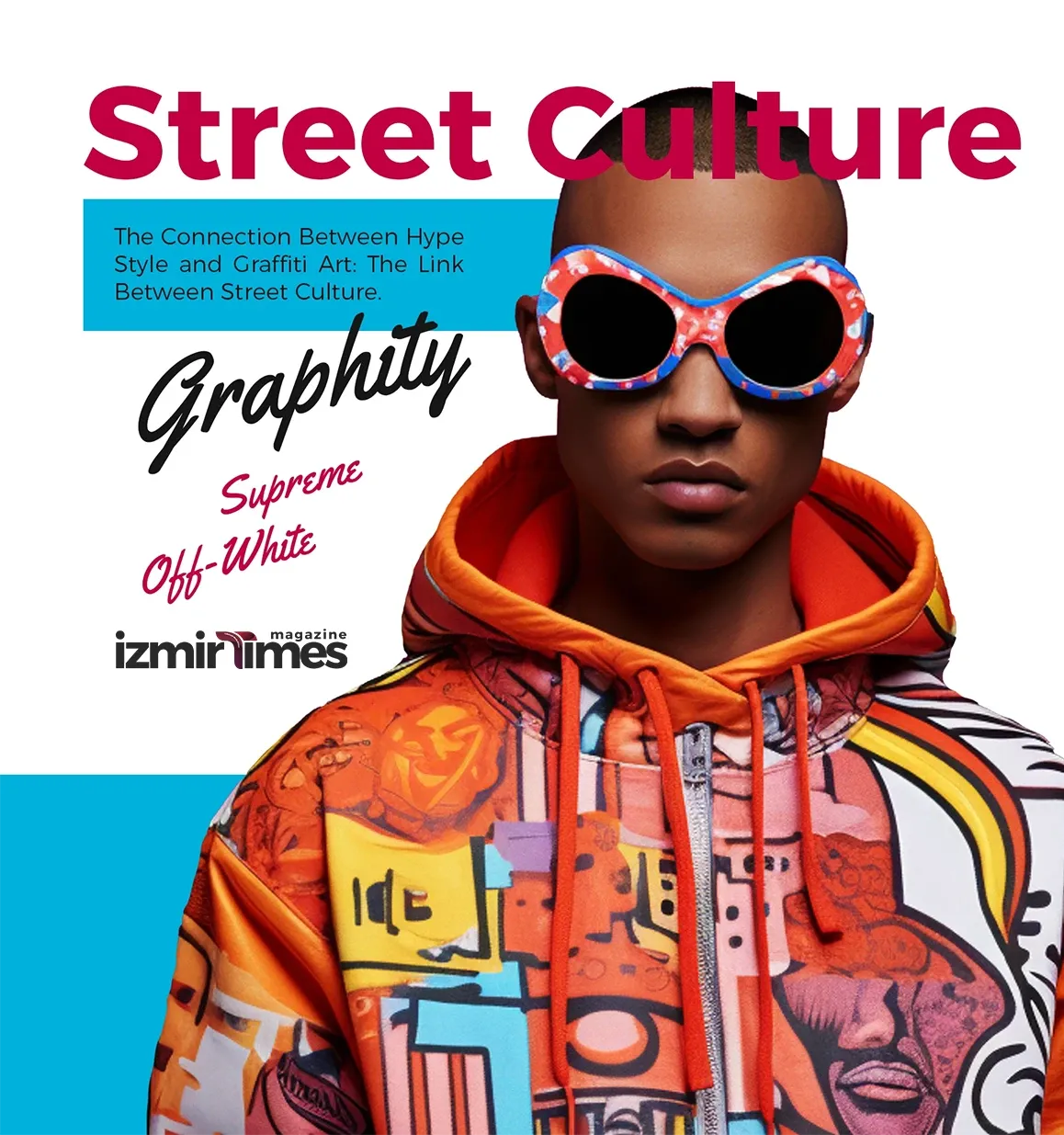 هودی نارنجی هایپ استایل