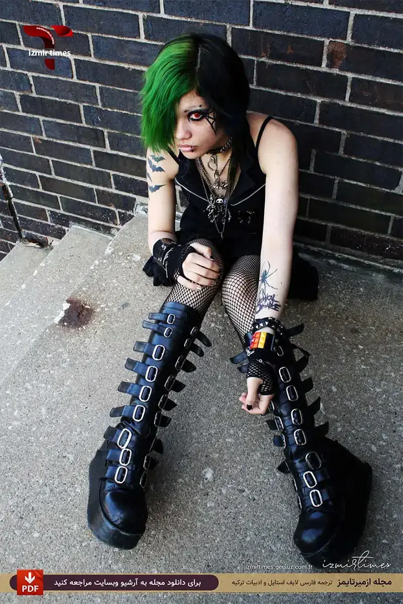 استایل پانک دخترانه