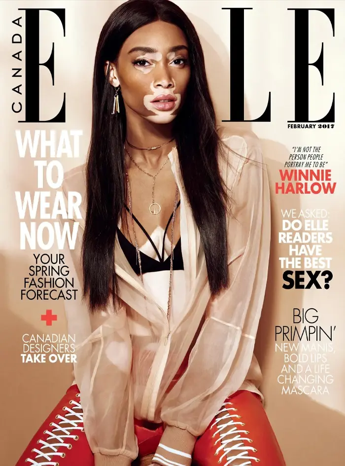 وینی هارلو مدل کانادایی