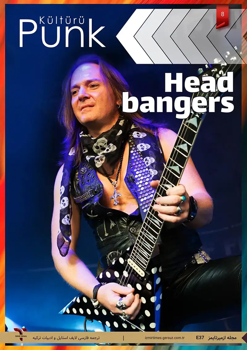 گوش دادن به موسیقی پانک موسیقی پانک در قالب گروه head bangers