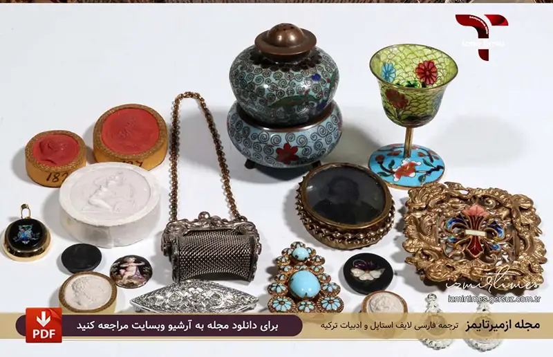 اشیاء و ظروف مسی ازمیر