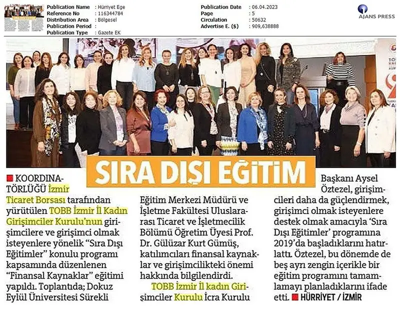 هیئت زنان کارآفرین ازمیر