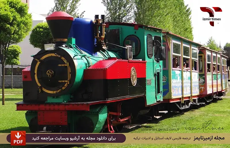 گردش با قطار در پارک دیزنی لند اسکی شهیر ترکیه پارک سازووا