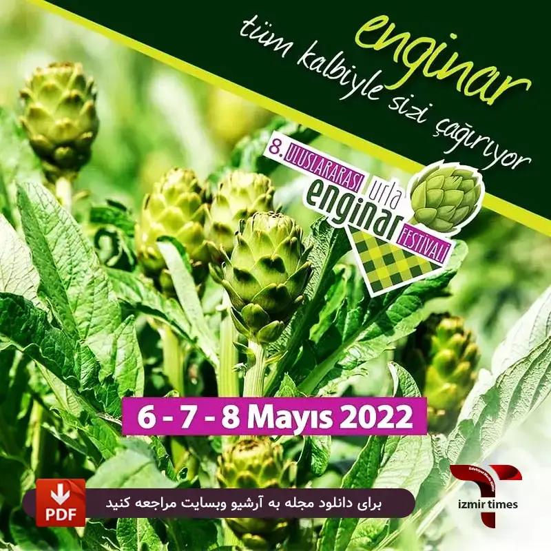 ترجمه فارسی از زبان ترکی فستیوال کنگر فرنگی ازمیر به فارسی enginar کنگر فرنگی